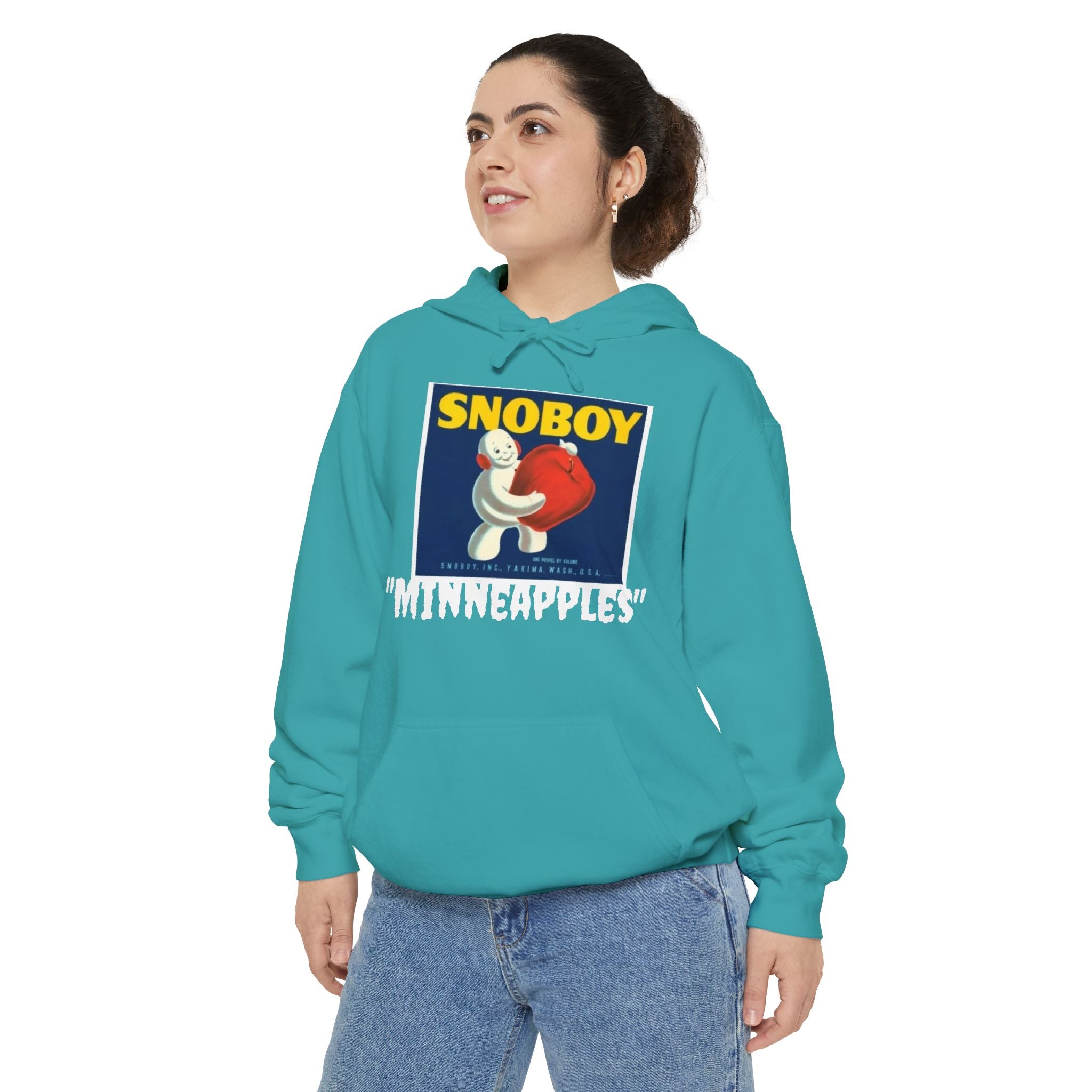 Snoboy 'Myinneapples' Graphic Hoodie — Retro Mascot Streetwear