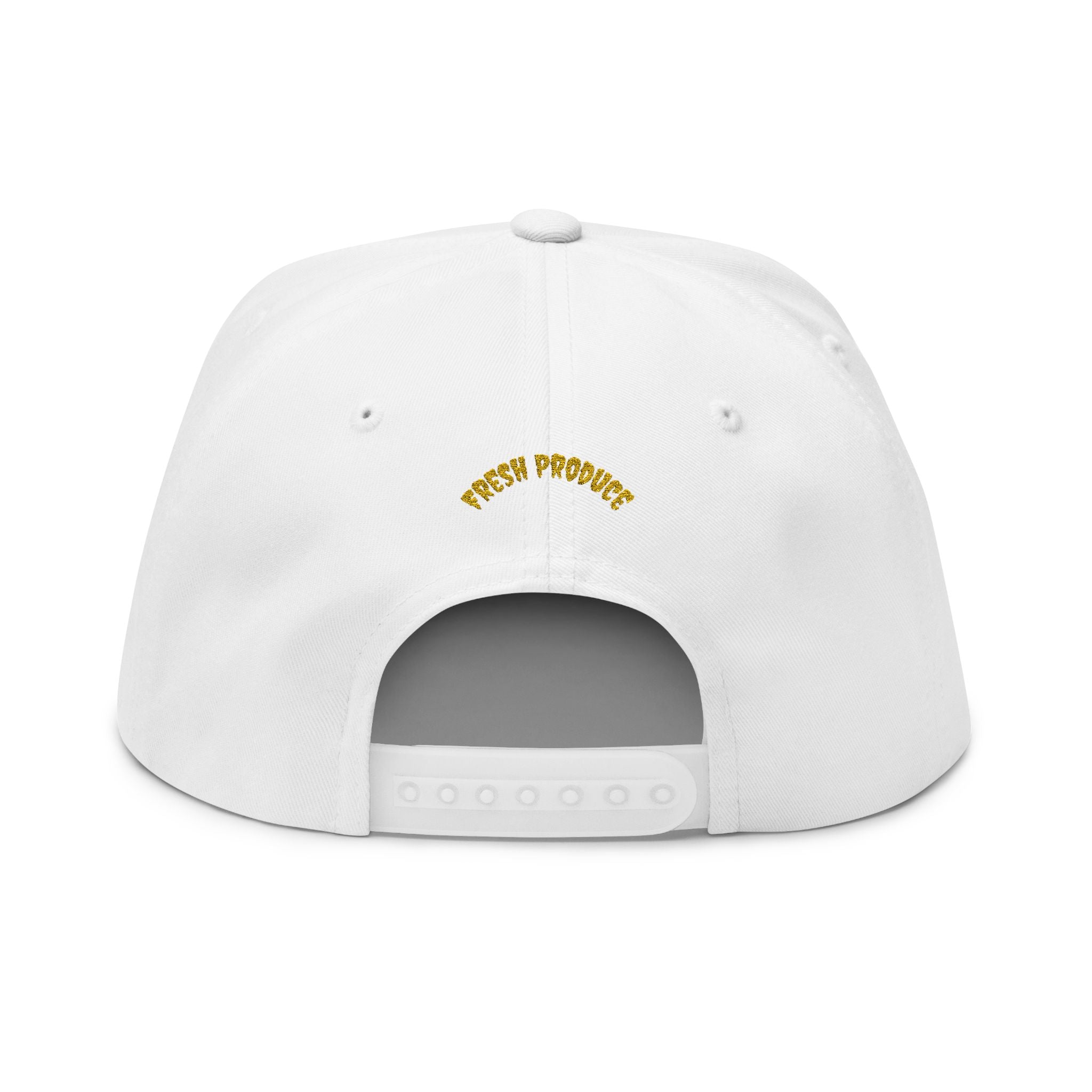 Snoboy Heart Patch Flat Bill Cap — Embroidered Retro Skate Style Snapback