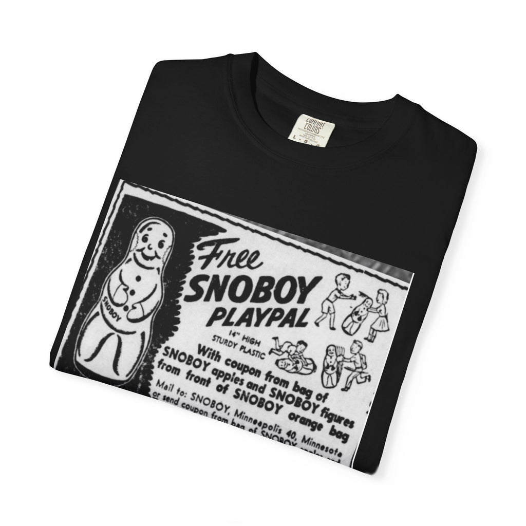 Vintage Snowboy Ad T-Shirt — Retro Soda Advertisement Graphic Tee