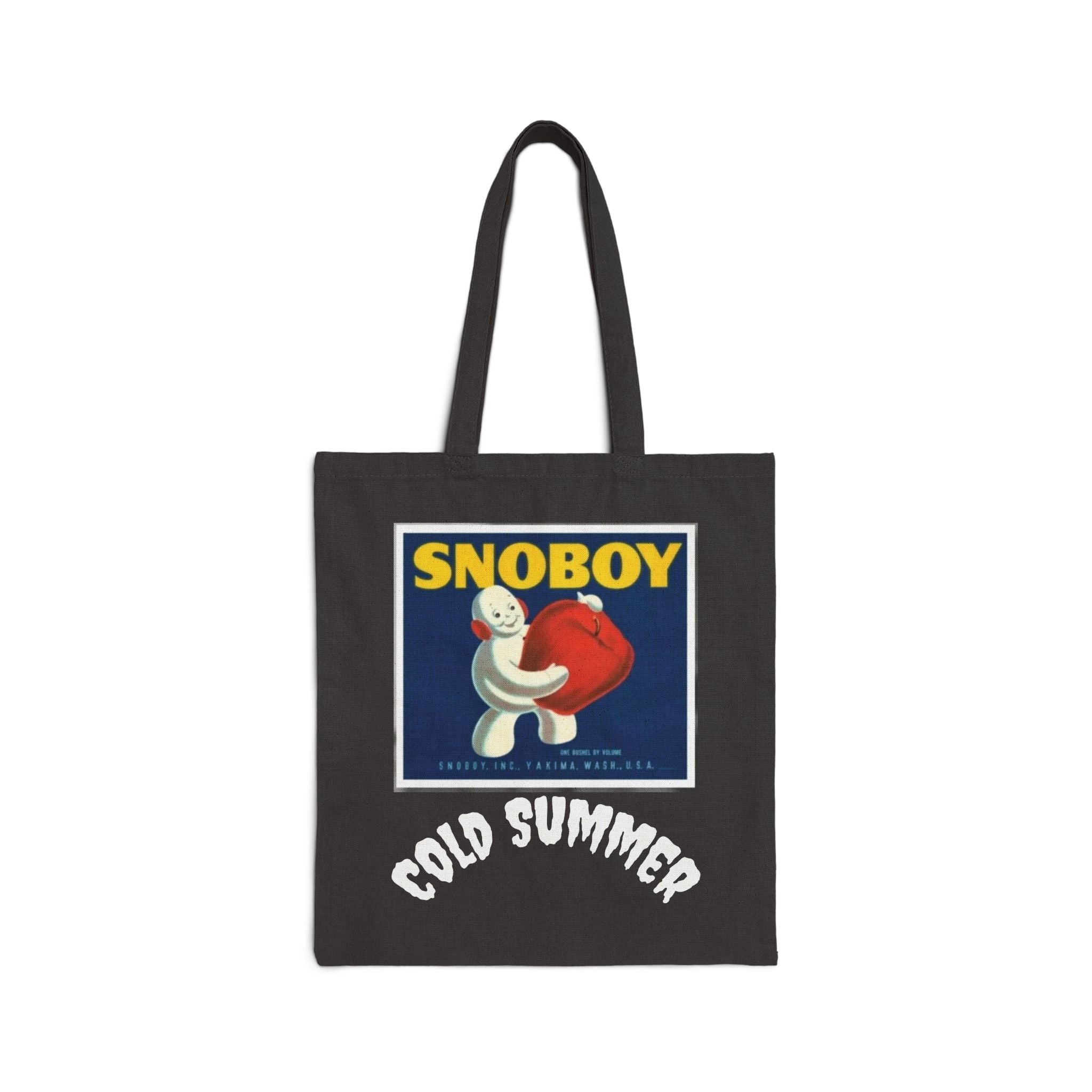 Tote Bag — Retro 'SNOBOY' Vintage Character Canvas Tote