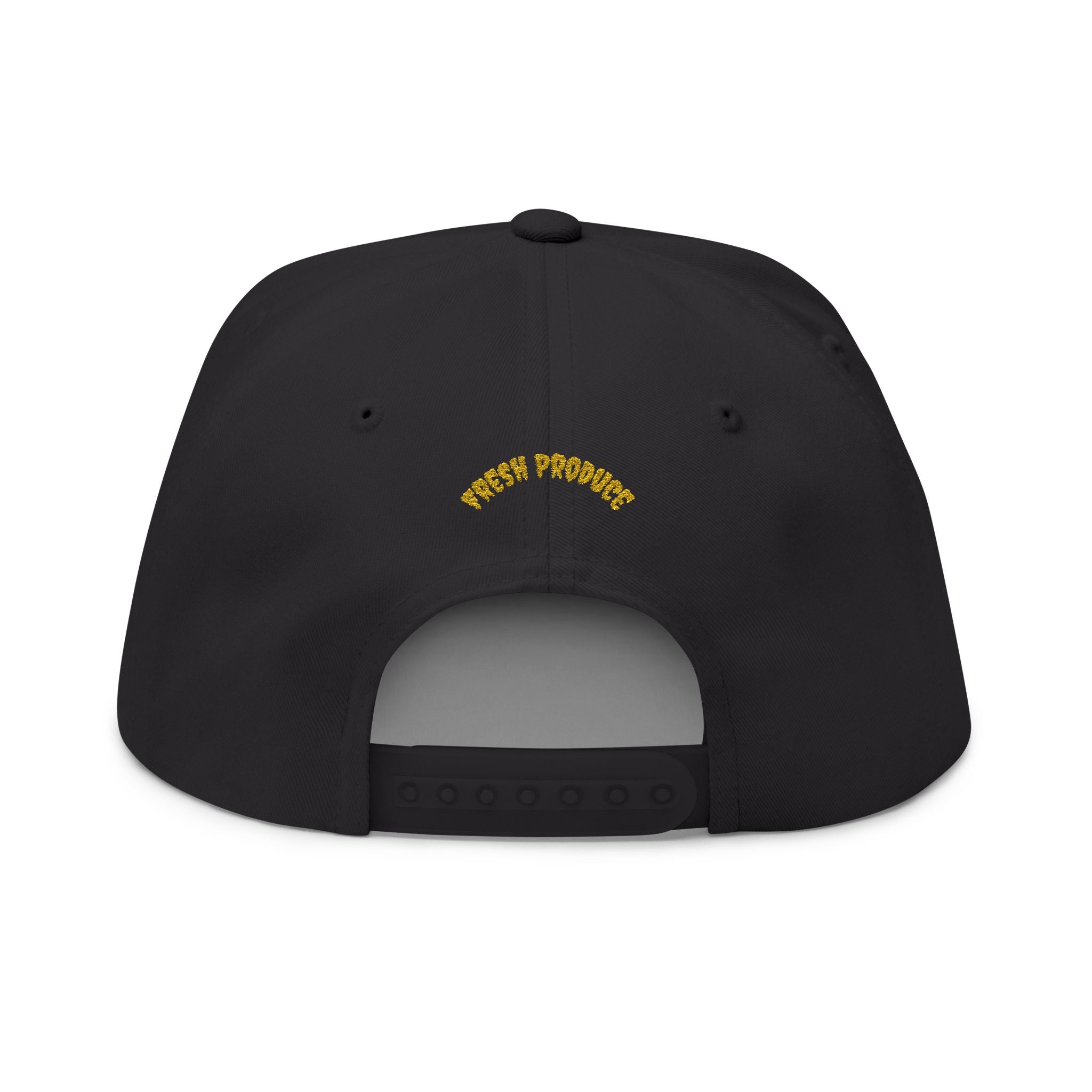 Snoboy Heart Patch Flat Bill Cap — Embroidered Retro Skate Style Snapback