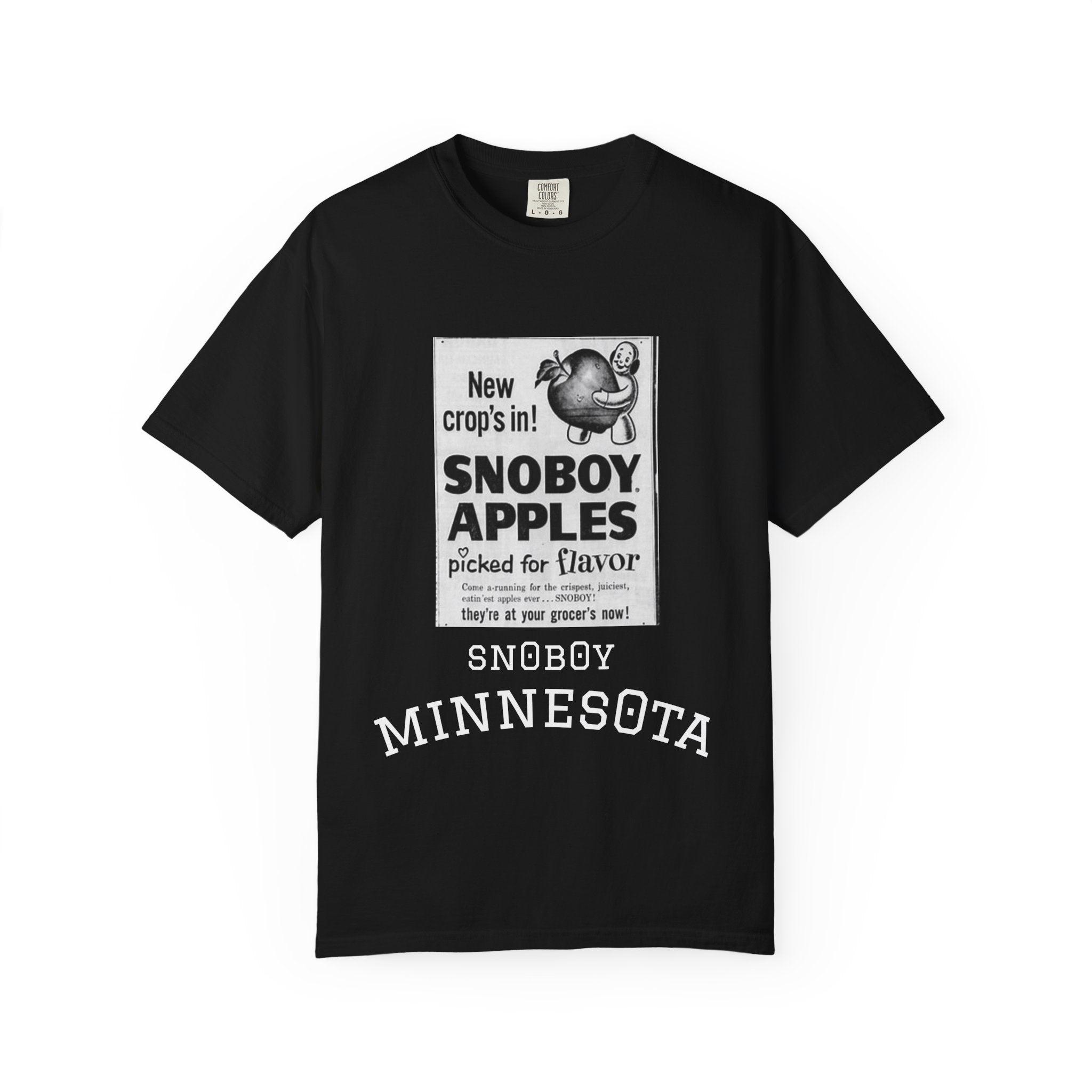 Snoboy Apples Vintage Ad T-Shirt