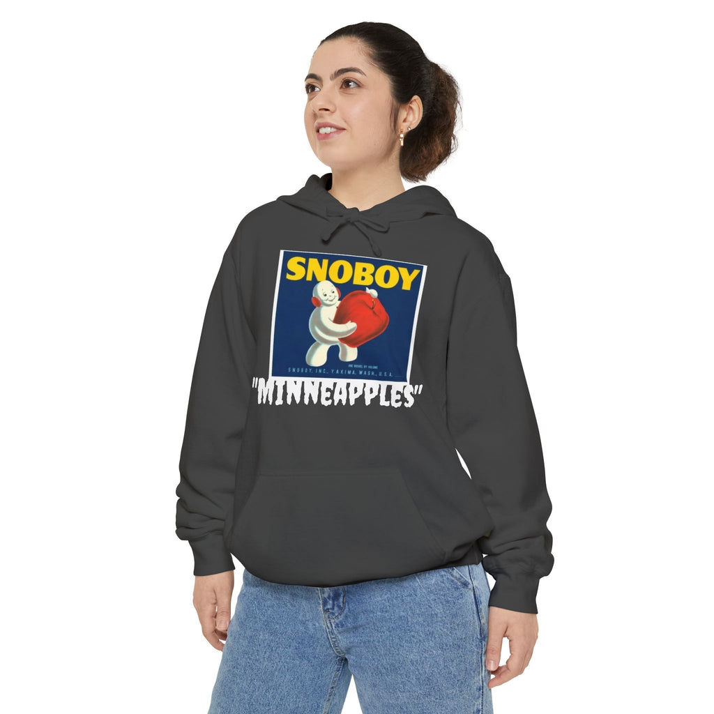 Snoboy 'Myinneapples' Graphic Hoodie — Retro Mascot Streetwear