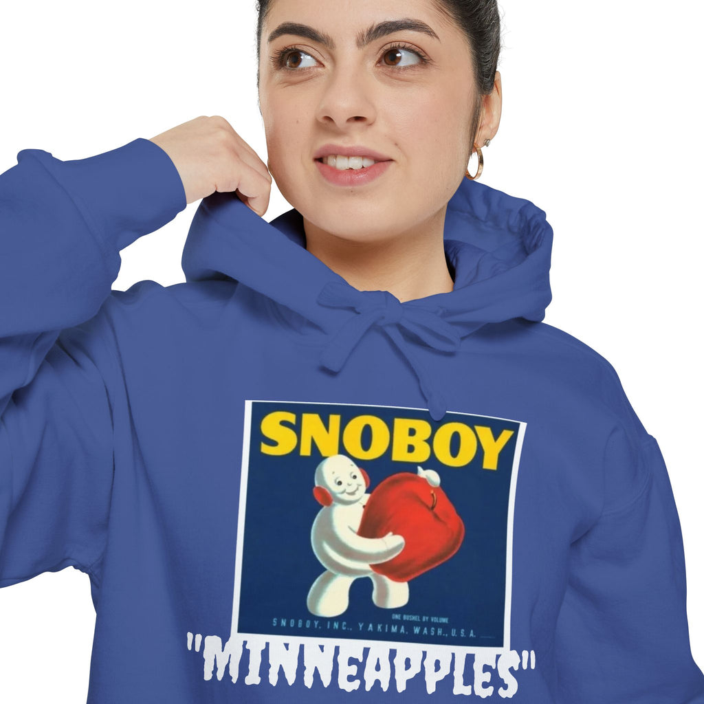 Snoboy 'Myinneapples' Graphic Hoodie — Retro Mascot Streetwear