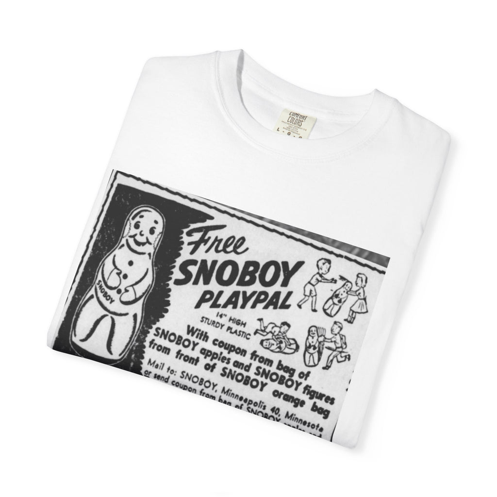 Vintage Snowboy Ad T-Shirt — Retro Soda Advertisement Graphic Tee