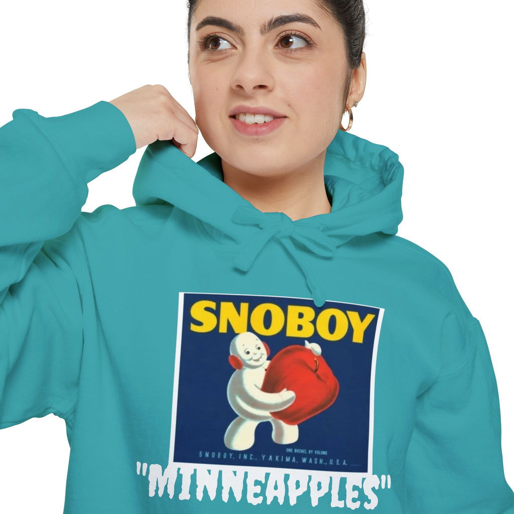 Snoboy 'Myinneapples' Graphic Hoodie — Retro Mascot Streetwear